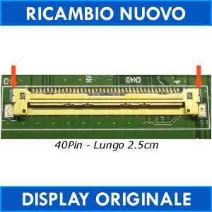 15.6 AUO B156XW02 V.3 COMP SINISTRA Display Schermo HD Led - LcdShop.it