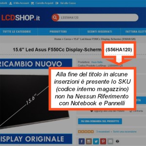 17.3 Led Packard Bell NX.C3VER.004 30Pin eDP Display-Schermo Originale - LcdShop.it