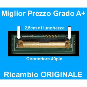 Acer Aspire One D250-0Dqk Lcd Display Schermo Originale 10.1 Wsvga Led 40Pin  (01L4W964) - LcdShop.it